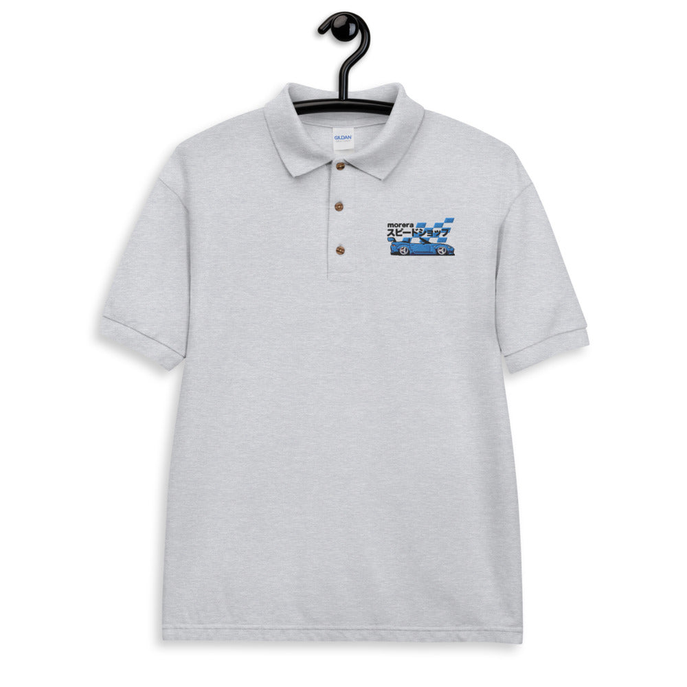 Embroidered MSS Polo Shirt - moreraspeedshop jdm streetwear