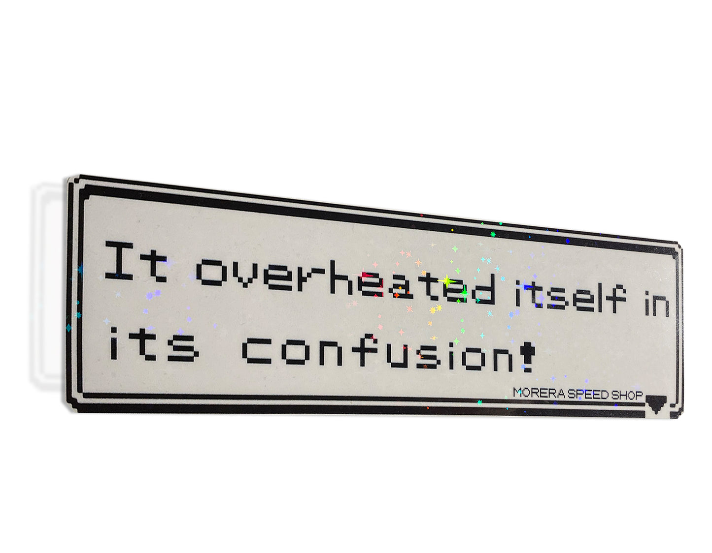 Overheated Decal *PREORDER* - moreraspeedshop jdm streetwear