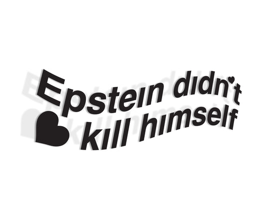 Epstein Decal - moreraspeedshop jdm streetwear  
