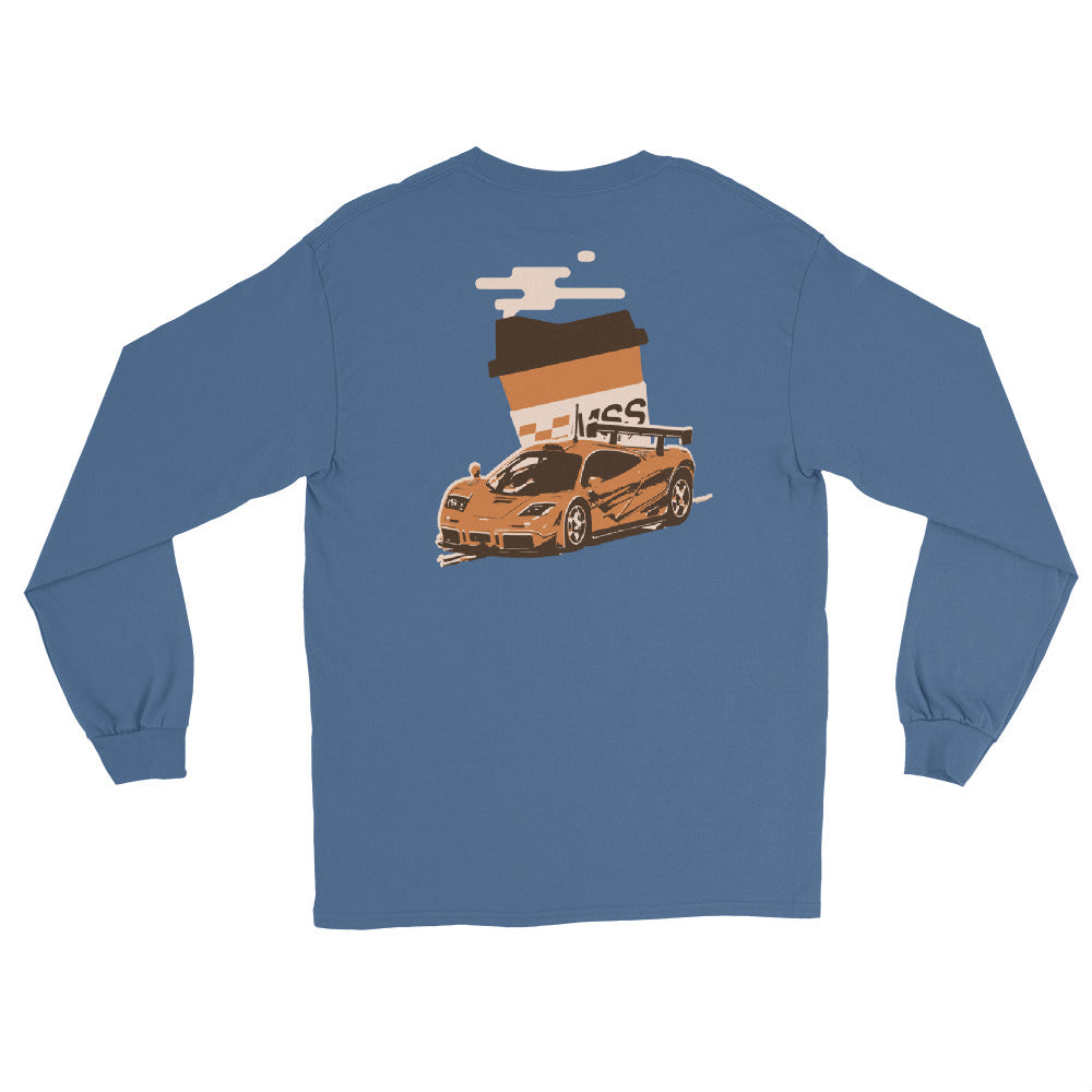 Pumpkin Spice F1 Long Sleeve Shirt - moreraspeedshop jdm streetwear  