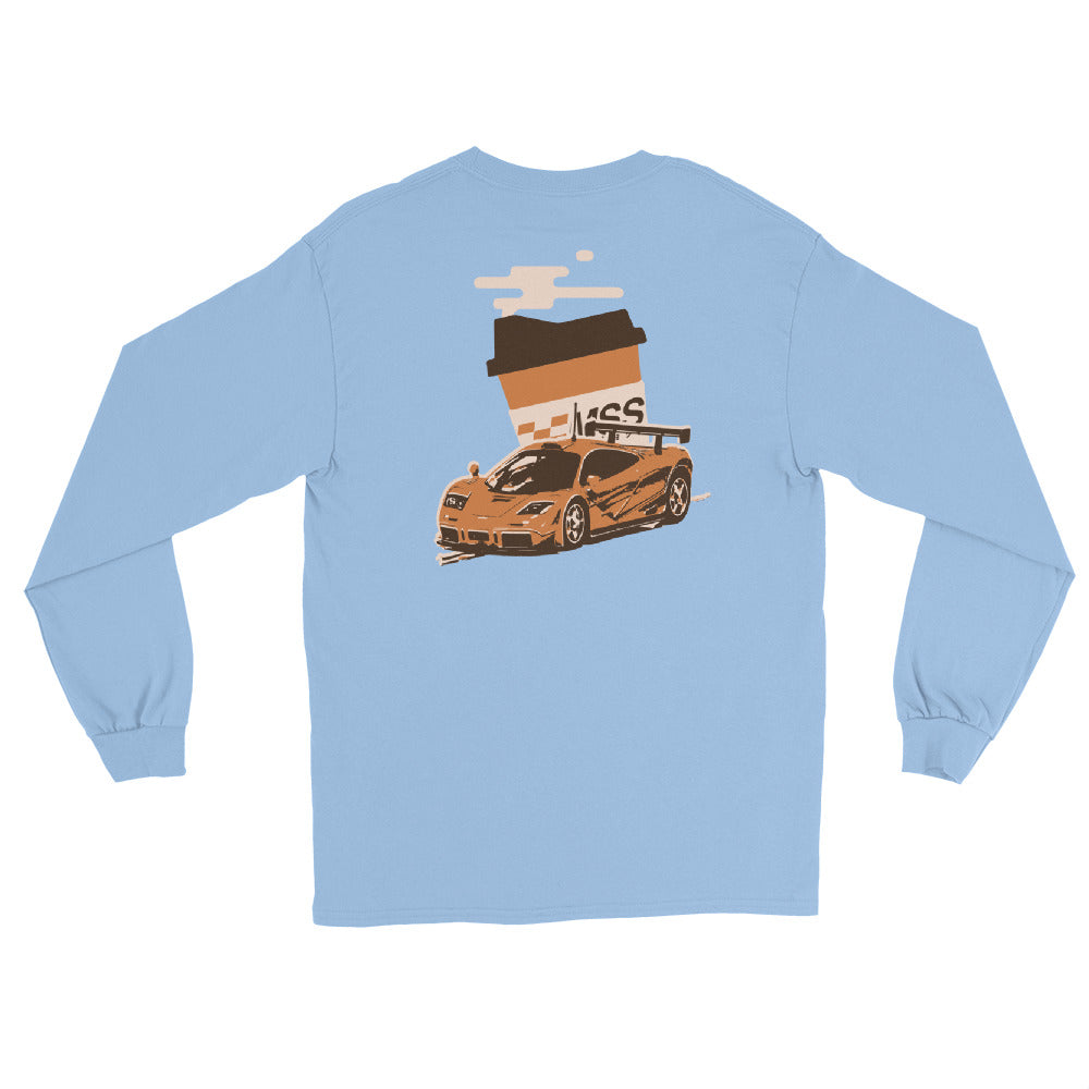 Pumpkin Spice F1 Long Sleeve Shirt - moreraspeedshop jdm streetwear  