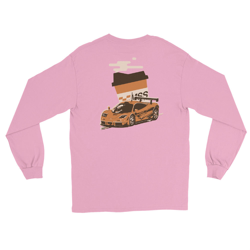 Pumpkin Spice F1 Long Sleeve Shirt - moreraspeedshop jdm streetwear  