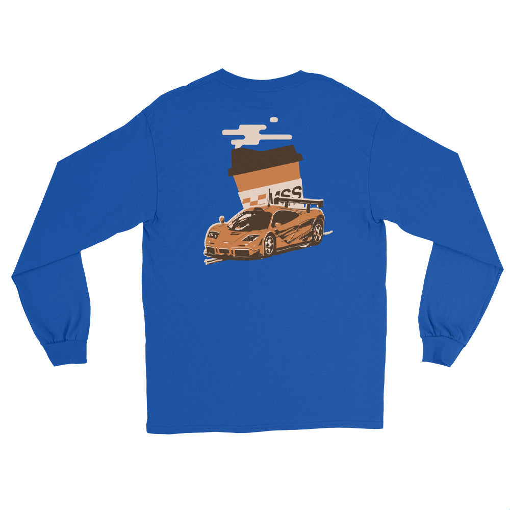 Pumpkin Spice F1 Long Sleeve Shirt - moreraspeedshop jdm streetwear  