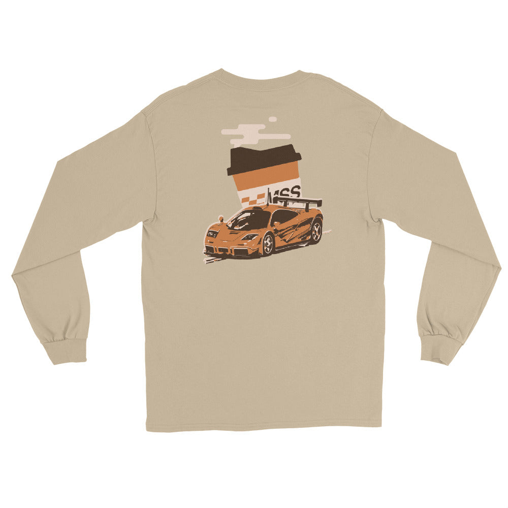 Pumpkin Spice F1 Long Sleeve Shirt - moreraspeedshop jdm streetwear  