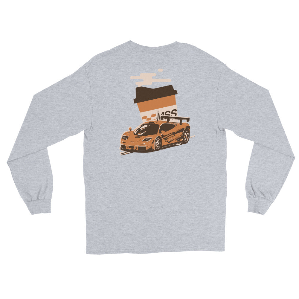 Pumpkin Spice F1 Long Sleeve Shirt - moreraspeedshop jdm streetwear  