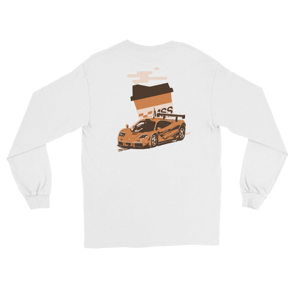 Pumpkin Spice F1 Long Sleeve Shirt - moreraspeedshop jdm streetwear  