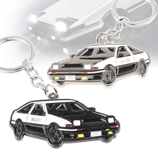 Initial D Takumi AE86 Metal Keychain - moreraspeedshop jdm streetwear  