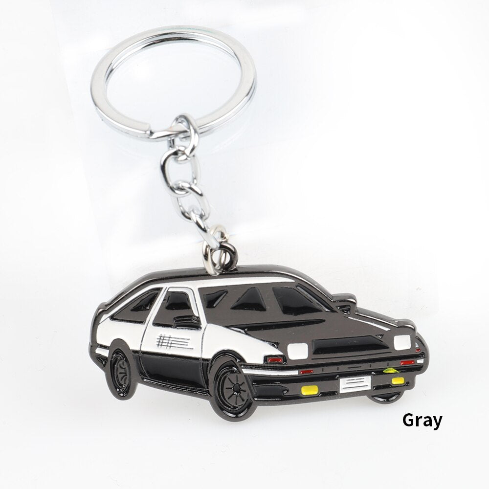 Initial D Takumi AE86 Metal Keychain