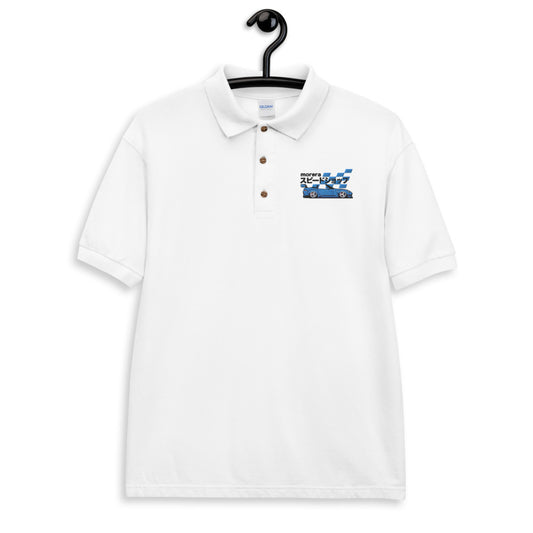 Embroidered MSS Polo Shirt - moreraspeedshop jdm streetwear  