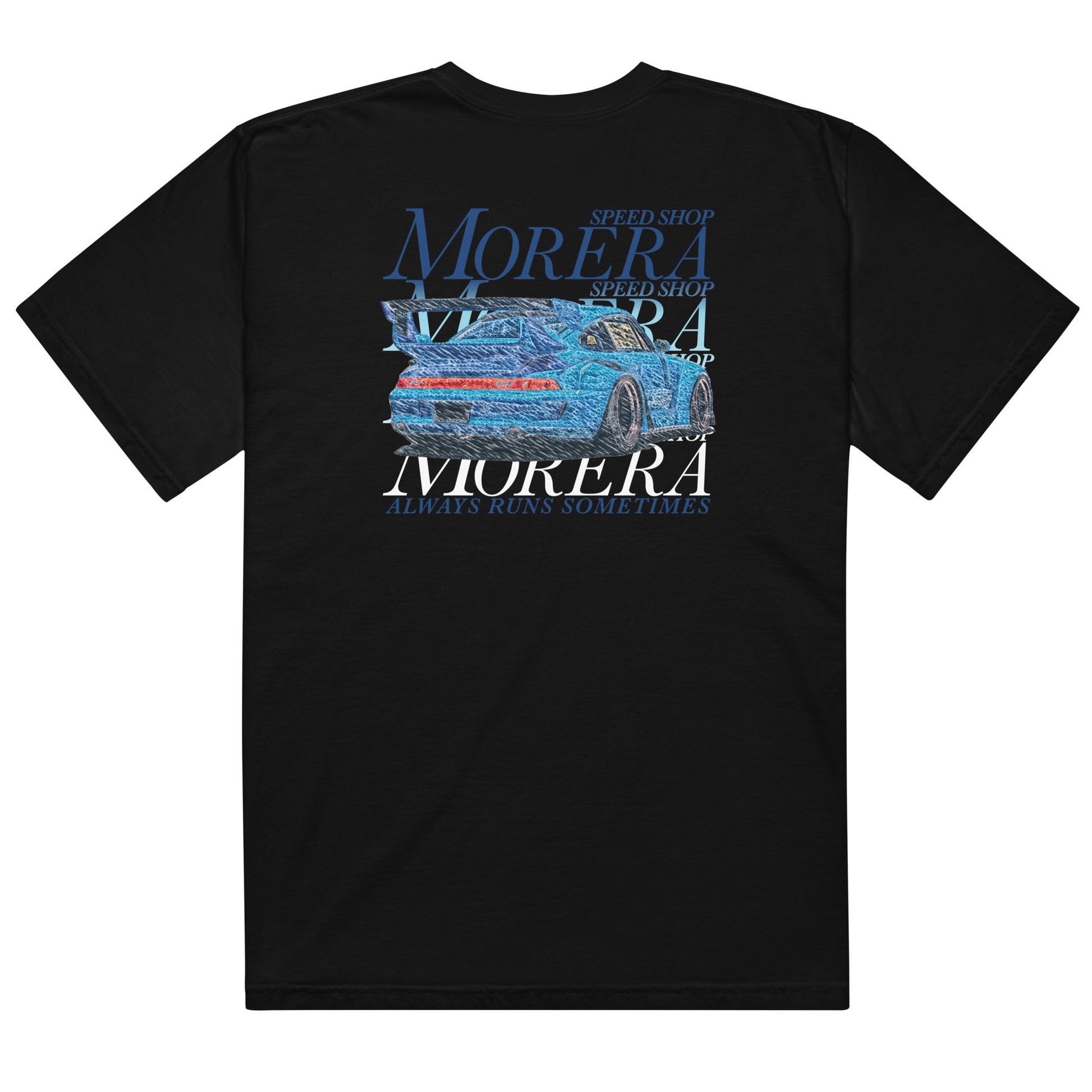 Porsche Wave heavyweight t-shirt - moreraspeedshop jdm streetwear  