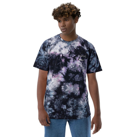Sinful oversized tie-dye t-shirt - moreraspeedshop jdm streetwear  