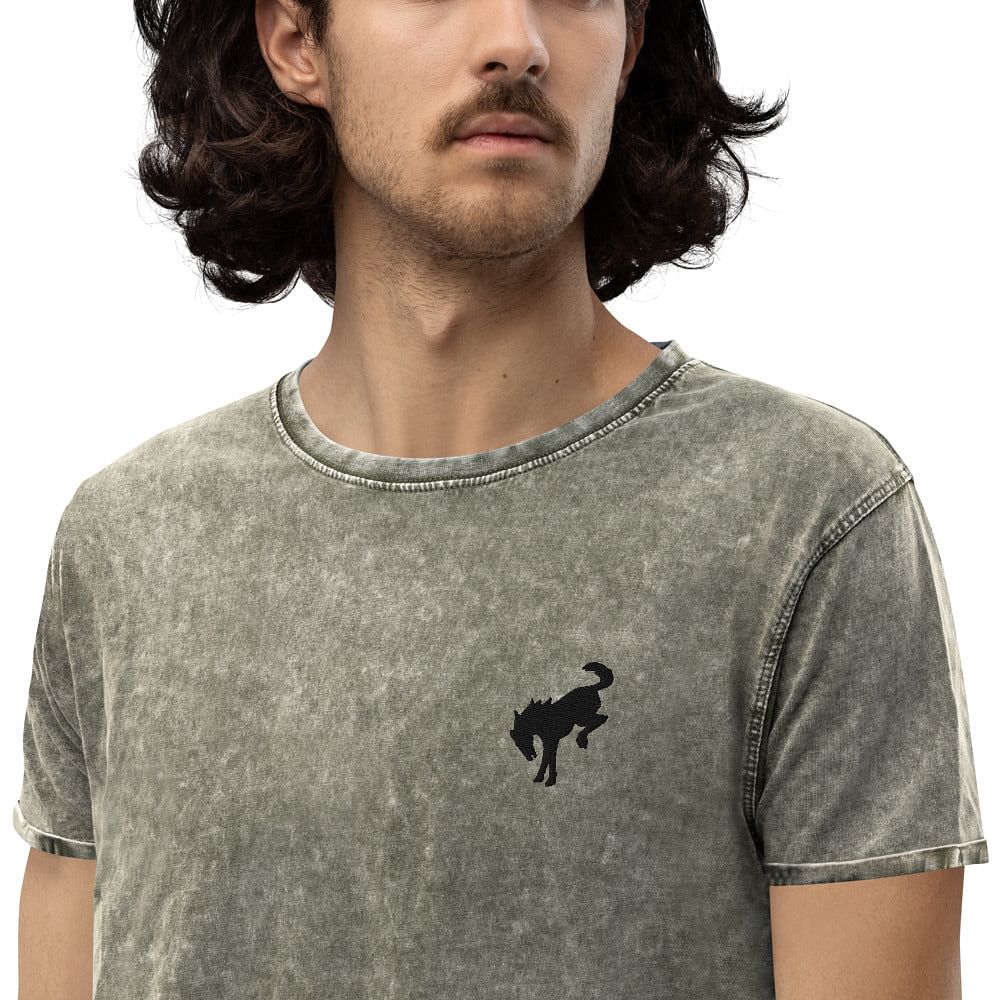 Vintage Bronco Embroidered T-Shirt - moreraspeedshop jdm streetwear  
